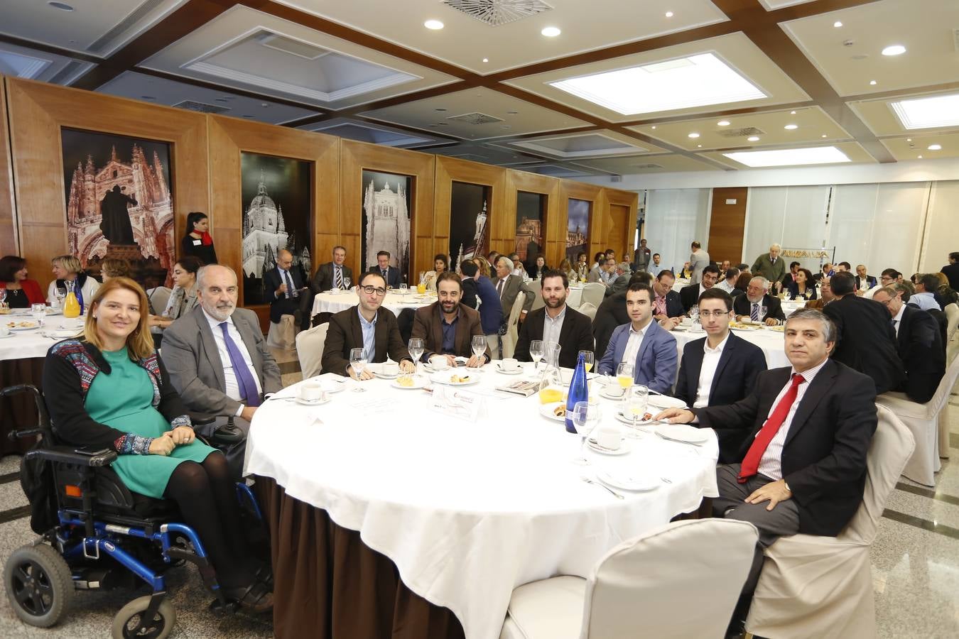 El exministro socialista Josep Borrell, en el Foro Económico de El Norte de Castilla en Salamanca