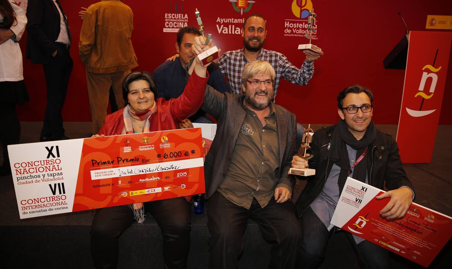 Entrega de premios del XI Concurso Nacional de Pinchos de Valladolid