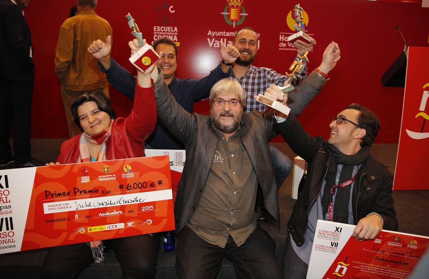 Entrega de premios del XI Concurso Nacional de Pinchos de Valladolid