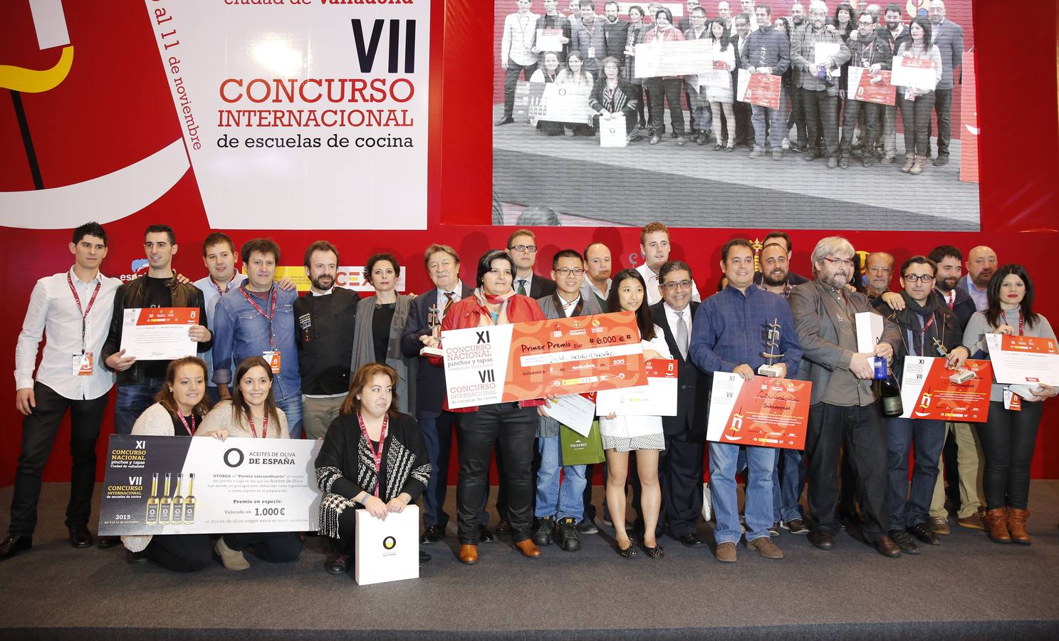 Entrega de premios del XI Concurso Nacional de Pinchos de Valladolid