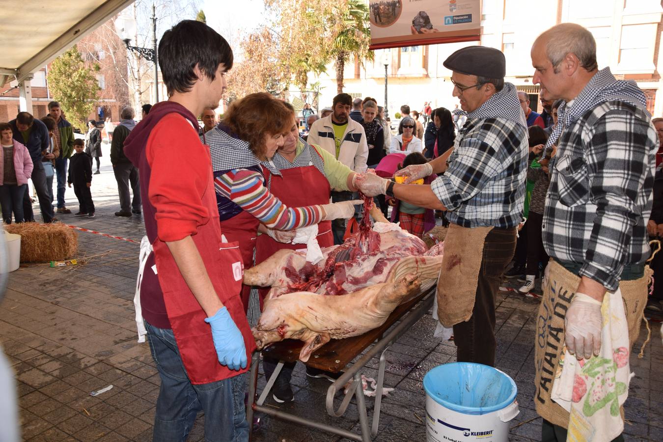 Fiesta de la matanza en Guardo (Palencia)