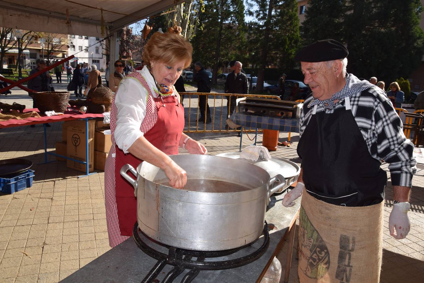 Fiesta de la matanza en Guardo (Palencia)