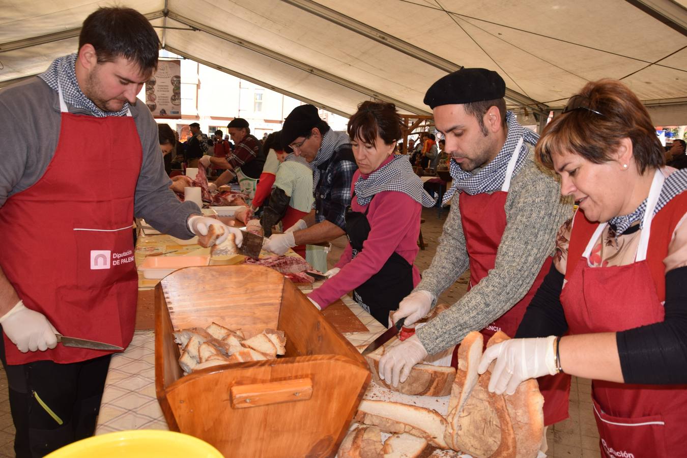 Fiesta de la matanza en Guardo (Palencia)