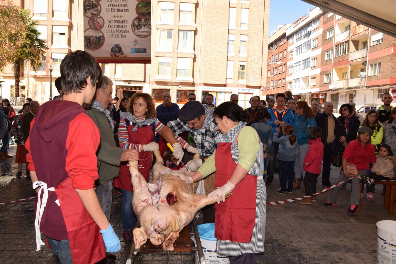 Fiesta de la matanza en Guardo (Palencia)