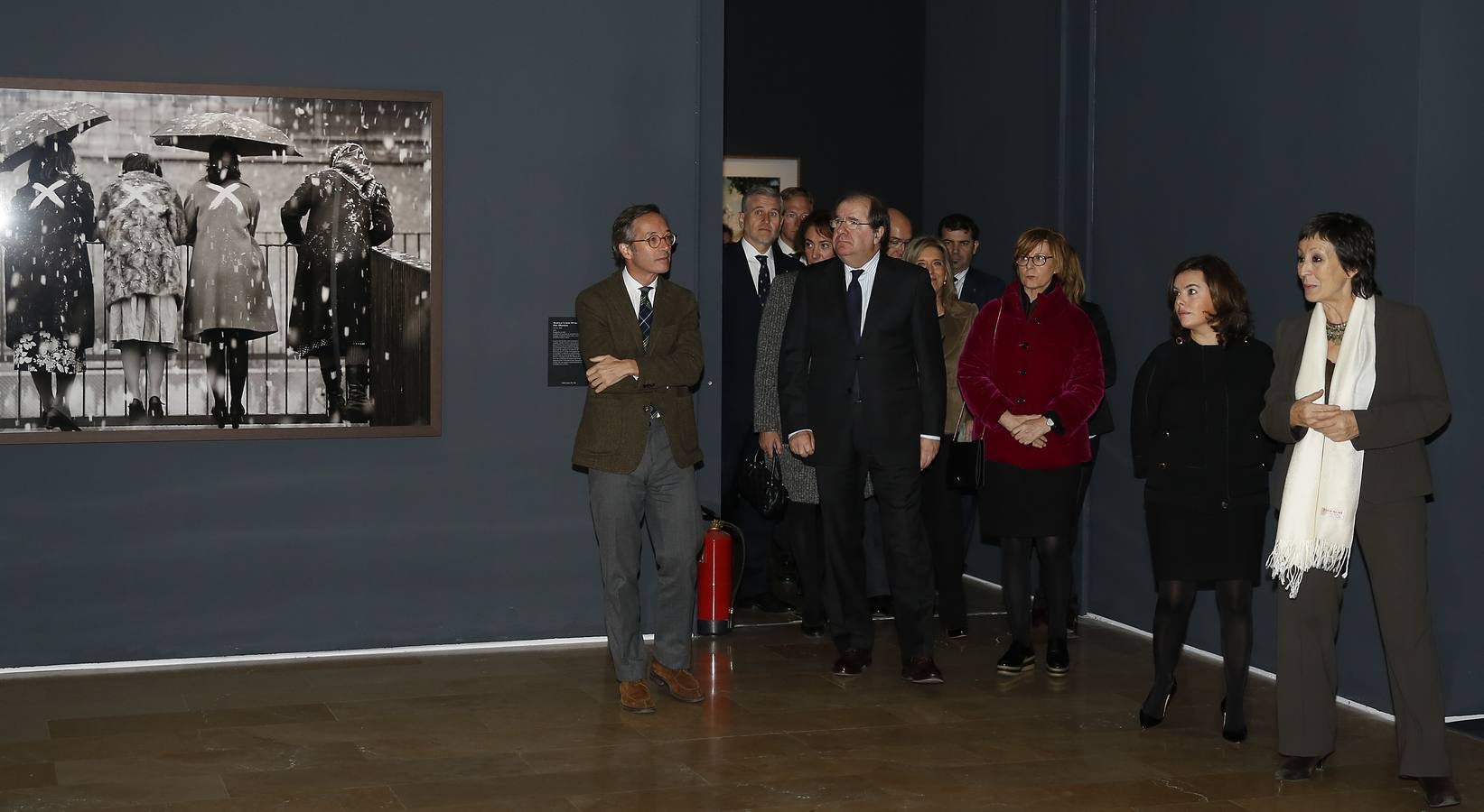 Soraya Sáenz de Santamaría inaugura una exposición sobre Santa Teresa en el Museo de Escultura de Valladolid