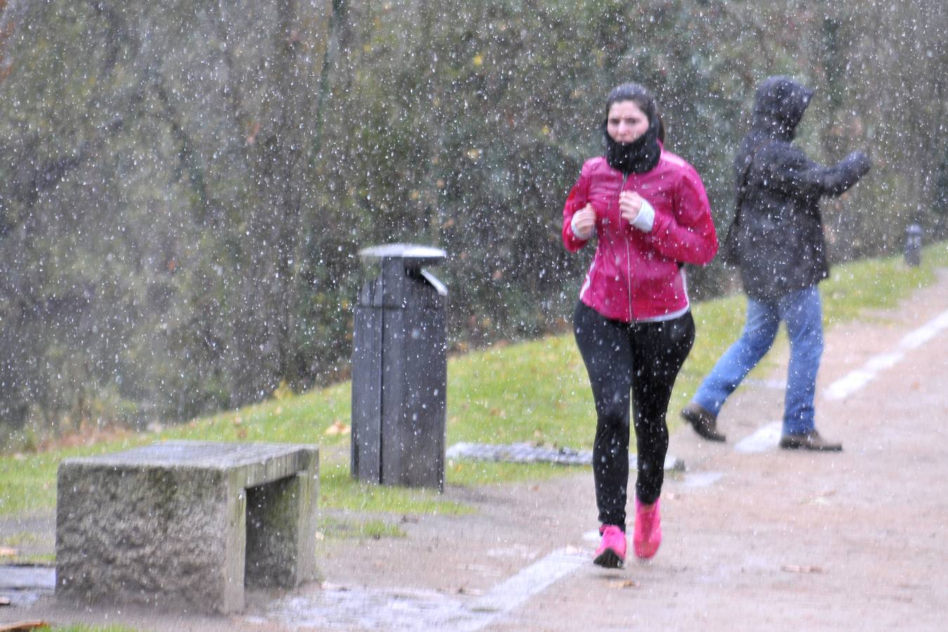 Nieve en Segovia.