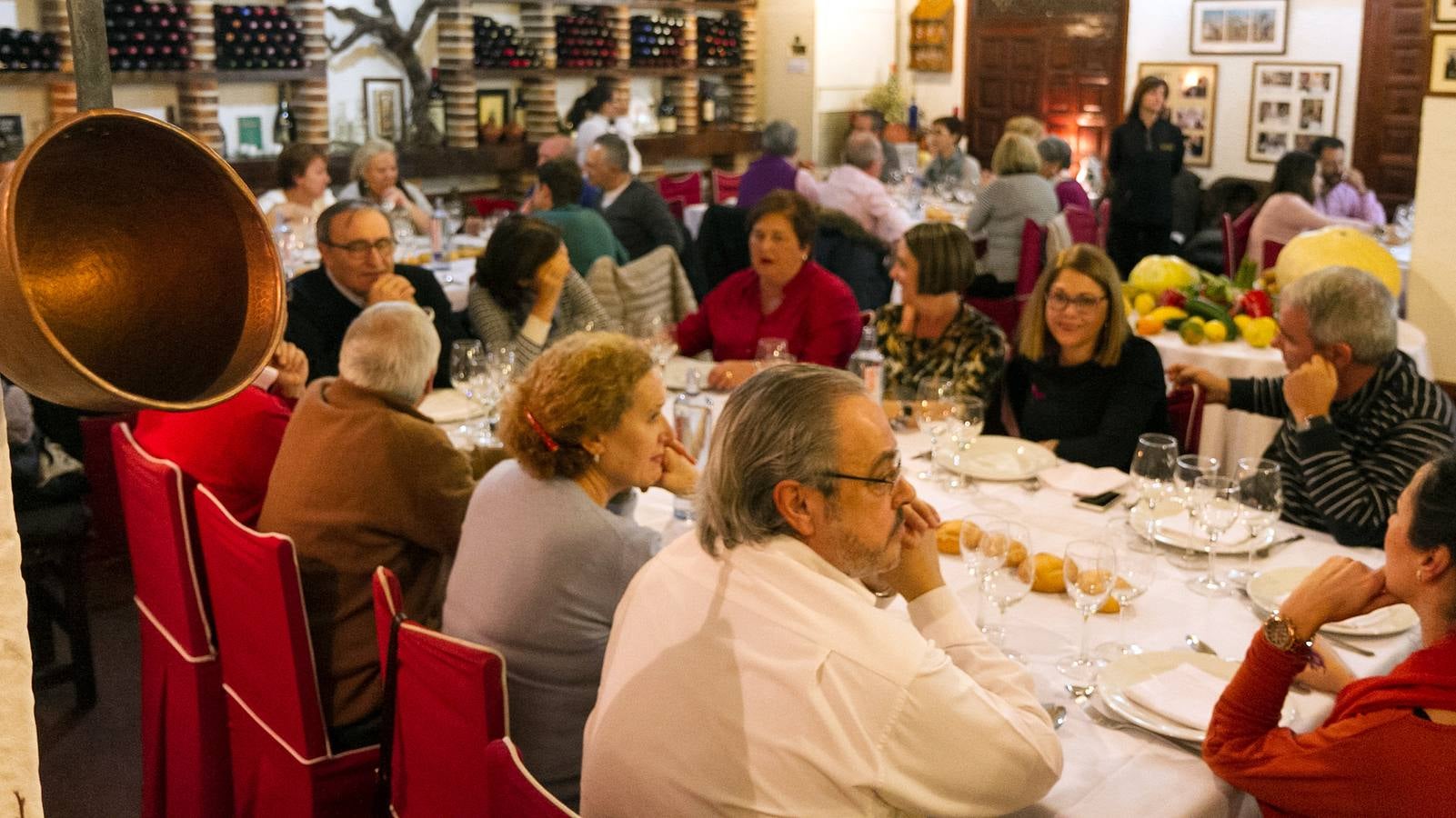 Cata del Otoño Enológico de Caja Rural, en el restaurante El Cordero
