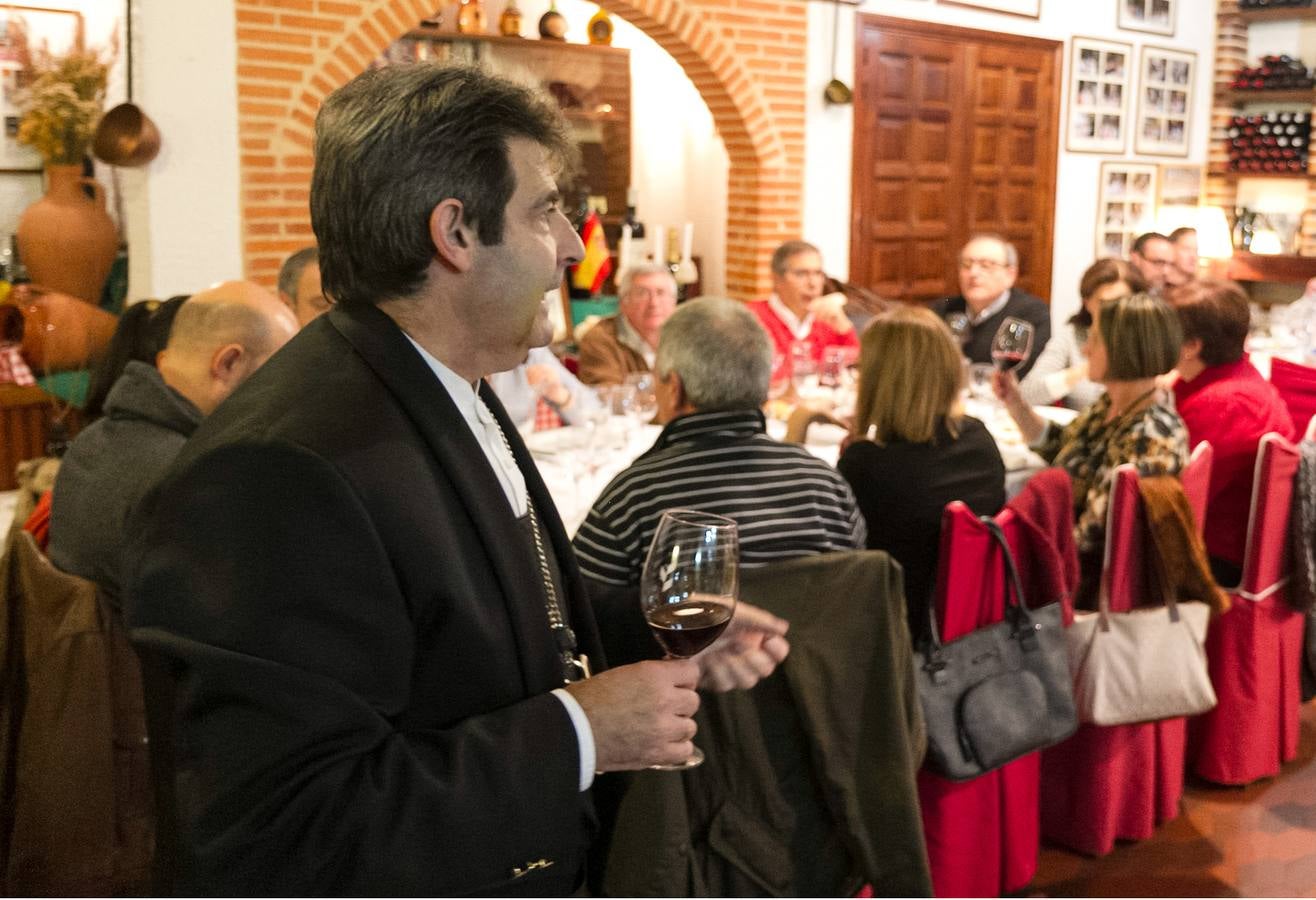 Cata del Otoño Enológico de Caja Rural, en el restaurante El Cordero