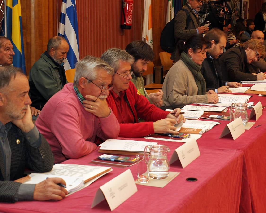 Reunión del Patronato del Parque Nacional de la Sierra de Guadarrama en Valsaín (Segovia)