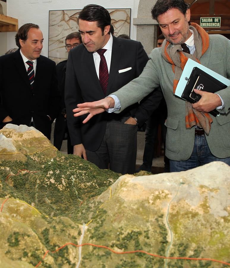 Reunión del Patronato del Parque Nacional de la Sierra de Guadarrama en Valsaín (Segovia)