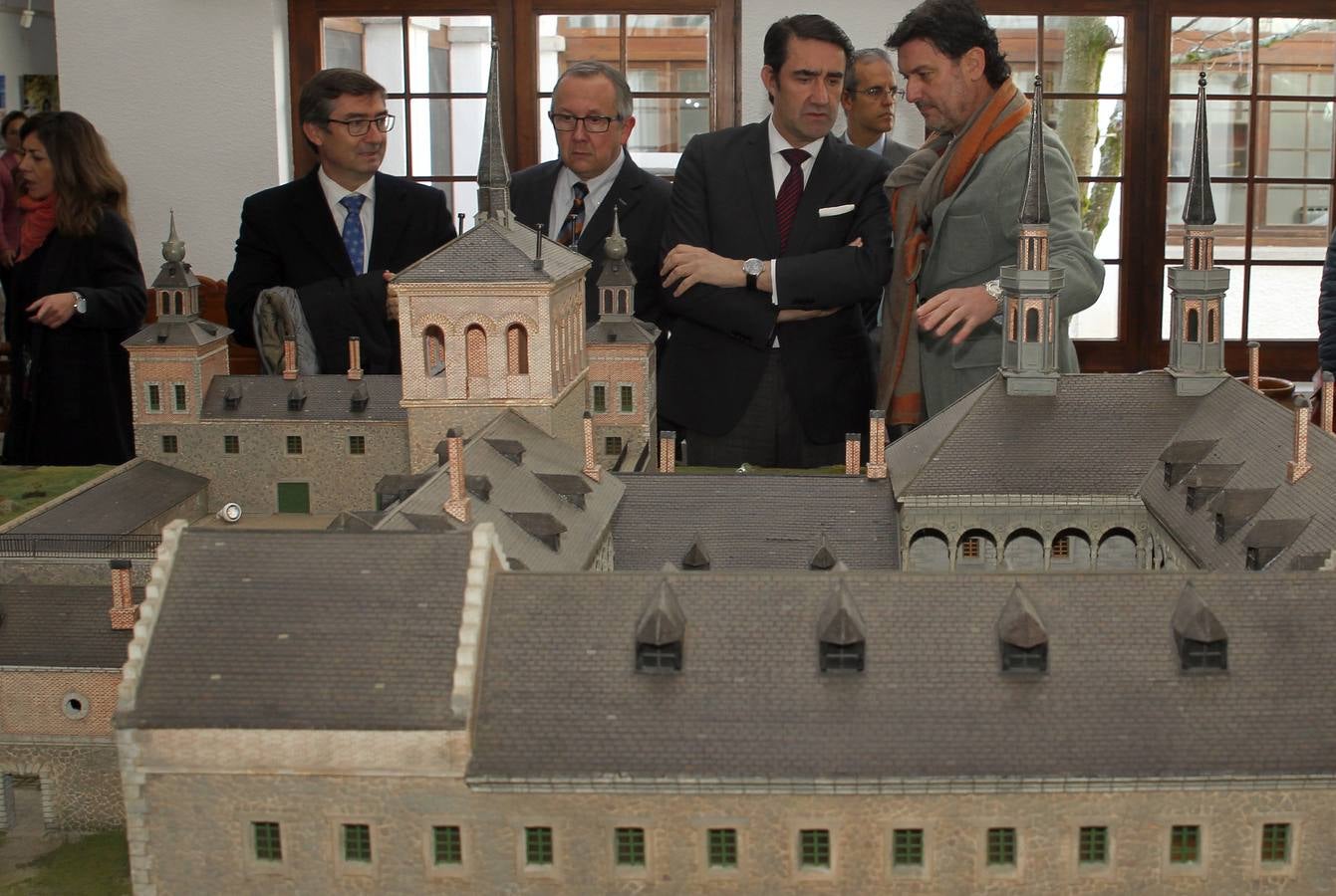 Reunión del Patronato del Parque Nacional de la Sierra de Guadarrama en Valsaín (Segovia)