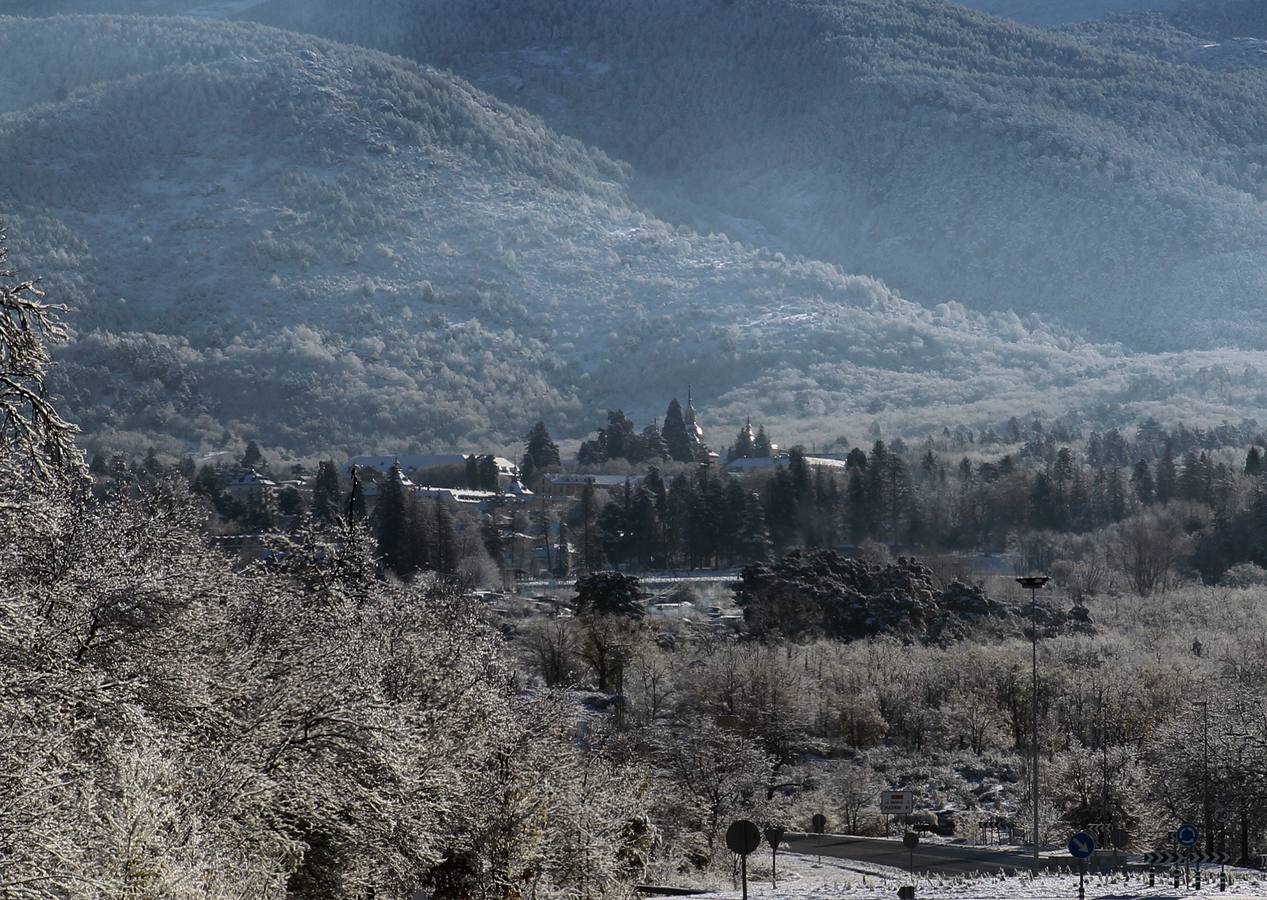 Segovia recibe las primeras nieves de la temporada