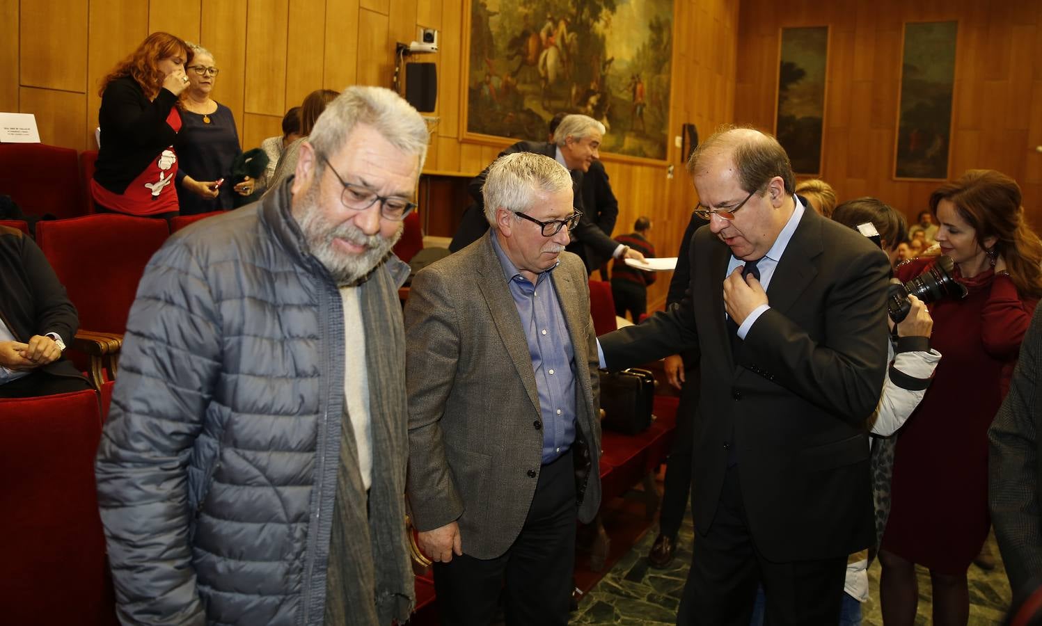 Presentación de la nueva Cátedra de Sindicalismo y Diálogo Social de la Universidad de Valladolid