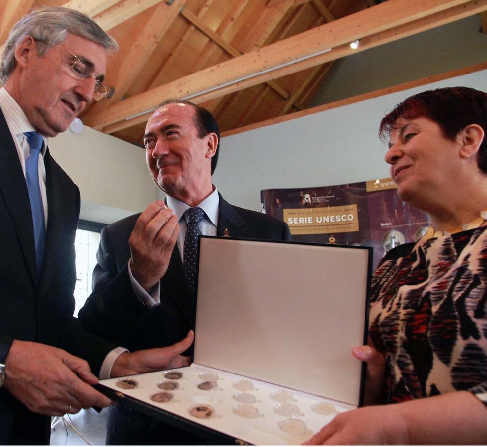 Presentación de la tercera colección de monedas dedicadas a las Ciudades Patrimonio de la Humanidad