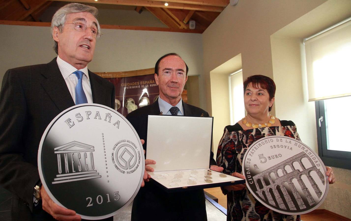 Presentación de la tercera colección de monedas dedicadas a las Ciudades Patrimonio de la Humanidad