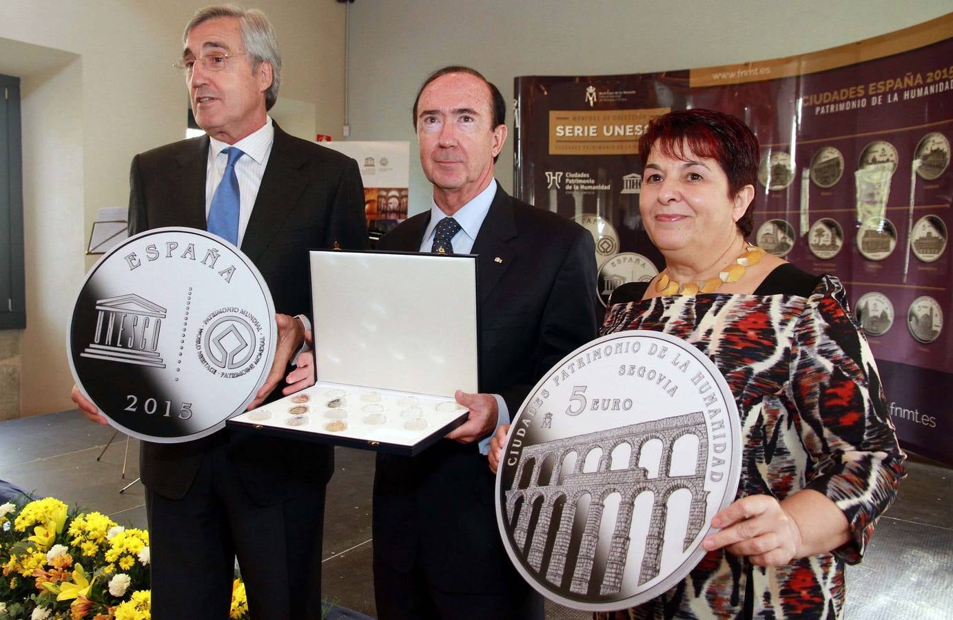 Presentación de la tercera colección de monedas dedicadas a las Ciudades Patrimonio de la Humanidad