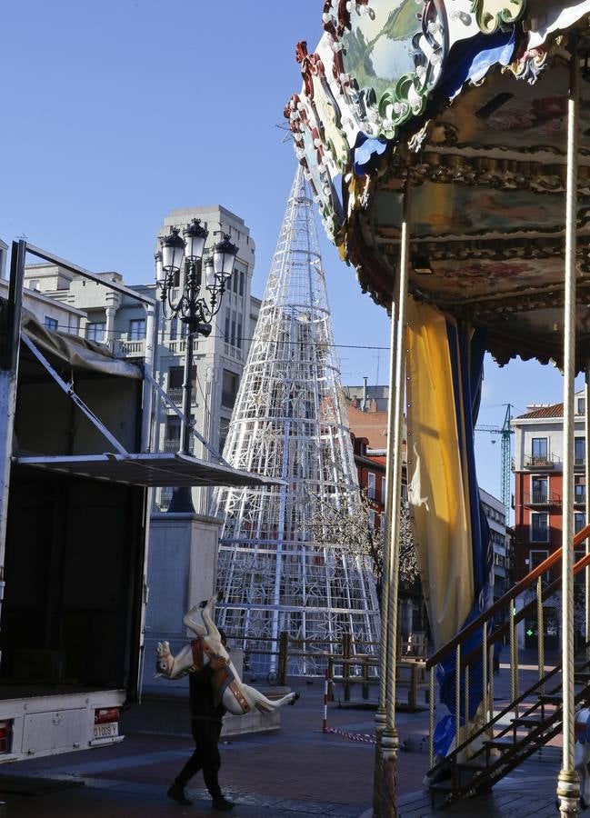 Valladolid se prepara para la llegada de la Navidad