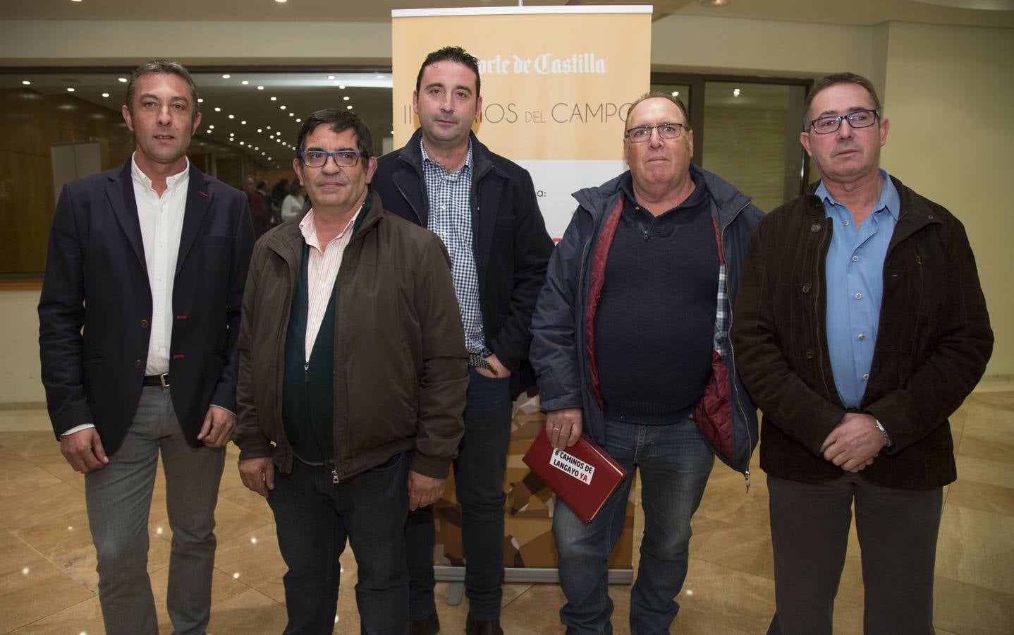 Fernando Esteban, Gerardo Rico, Enrique Frutos, Demetrio Martín y Juan Carlos Arranz.