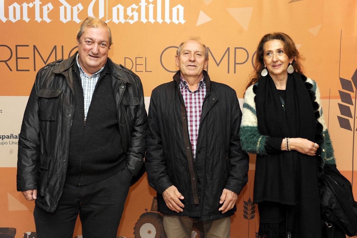 Rafael Álvarez Torres, alcalde de Villacid; Jesús Francisco Brezmes Arango, alcalde de Moral de la Reina, y Paz Peinador, de Fuensaldaña.