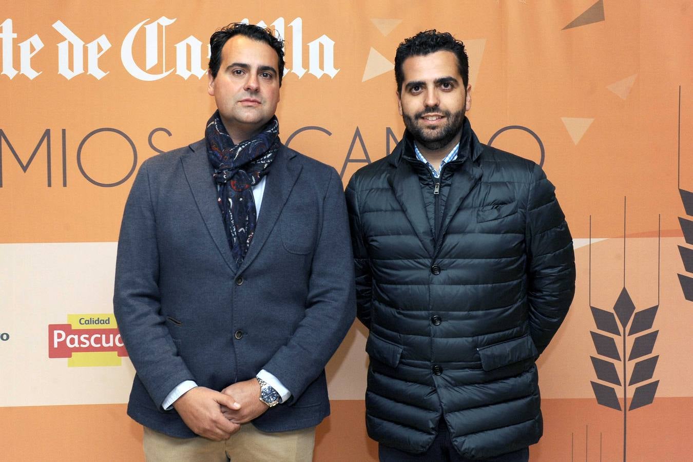 Diego Hernández Llorente y Carlos Hernández Llorente, agricultores de Villarmentero de Esgueva.