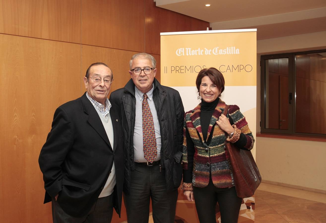 Luis y Belén Sanz (Dehesa de los Canónigos) y Jesús del Amo (PradoRey).