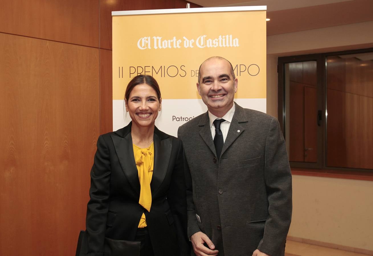 Marta Mateo (El Norte) y Ramón Maya (New Holland).