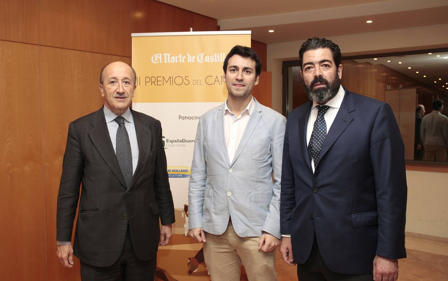 Miguel Ángel Cortés, David Esteban y Alberto Gutiérrez, del Partido Popular.