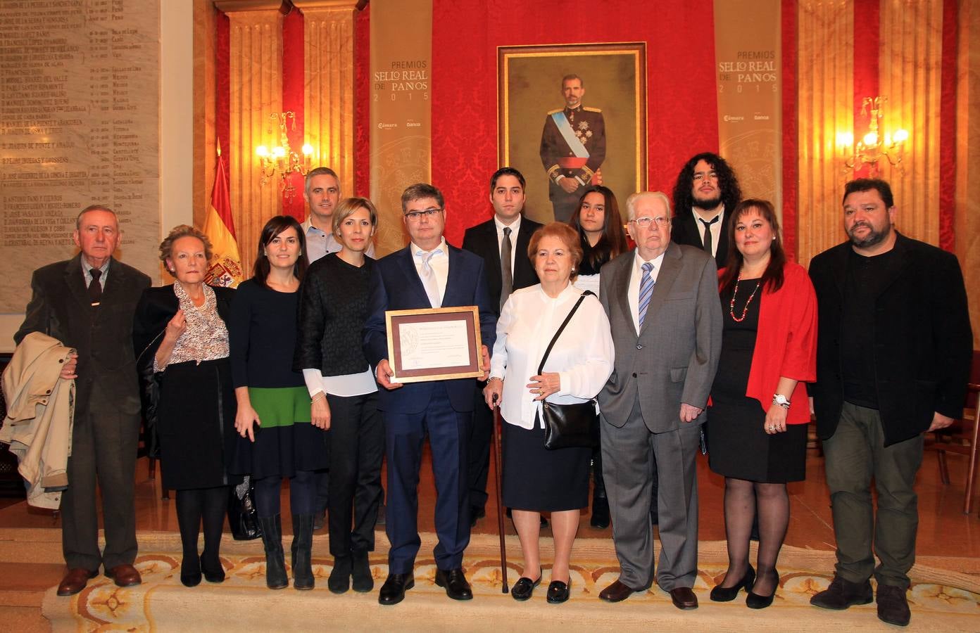 Entrega de los Premios Sello Real de Paños 2015