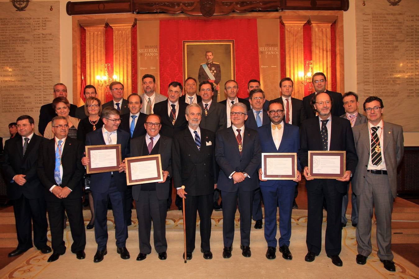 Entrega de los Premios Sello Real de Paños 2015