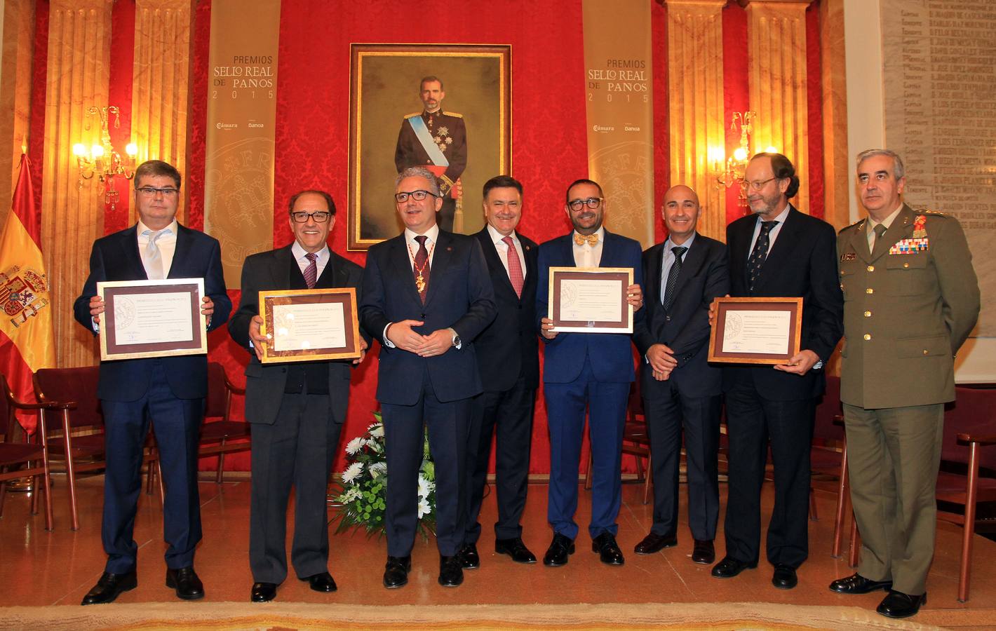 Entrega de los Premios Sello Real de Paños 2015