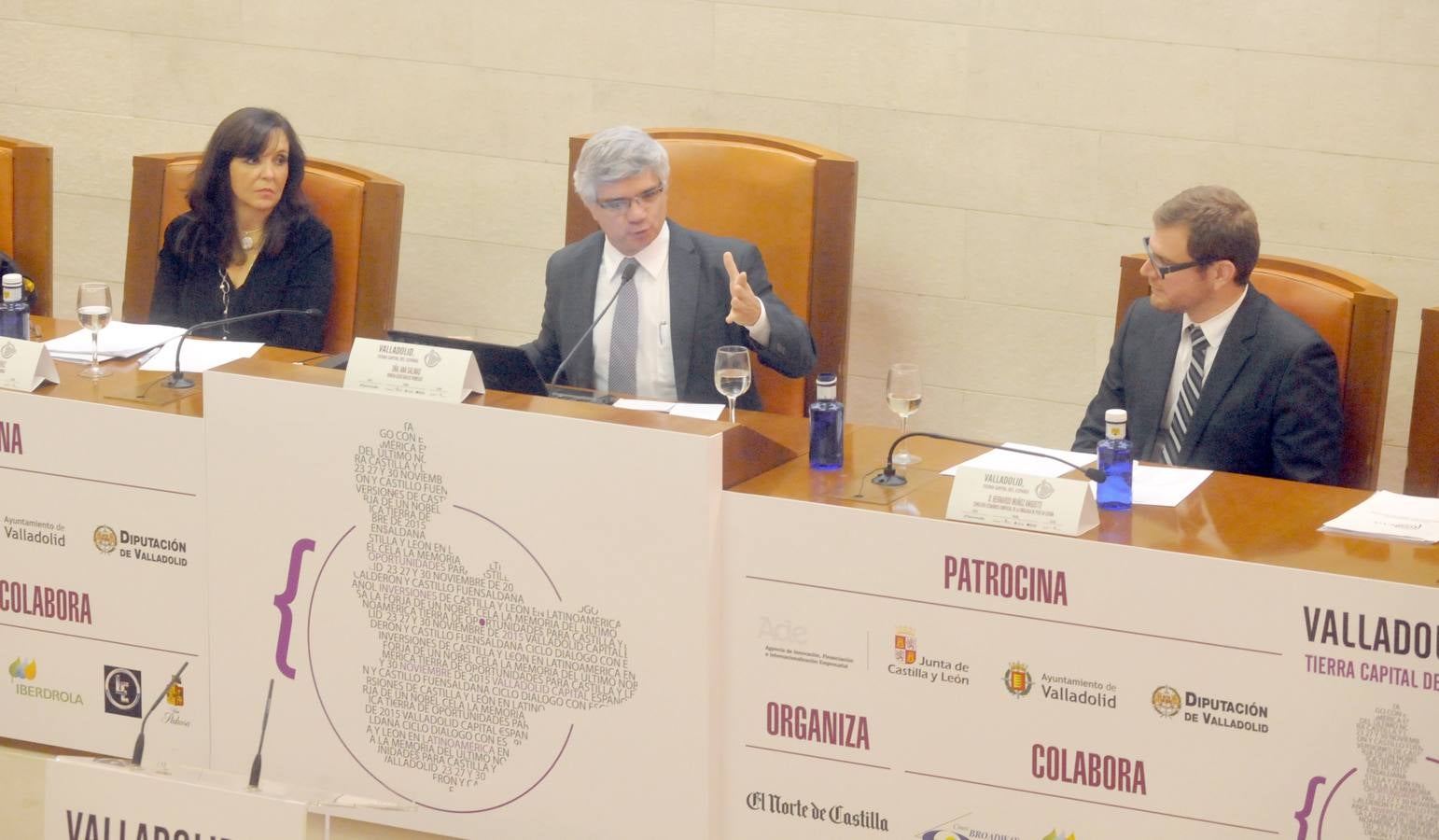 Jornada del ciclo &#039;Valladolid, Tierra Capital del Español&#039; celebrada en el castillo de Fuensaldaña