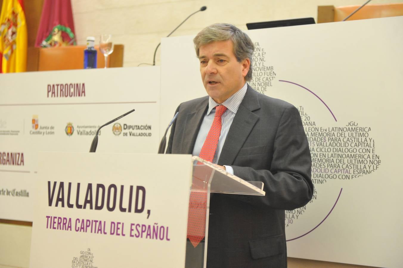 Jornada del ciclo &#039;Valladolid, Tierra Capital del Español&#039; celebrada en el castillo de Fuensaldaña