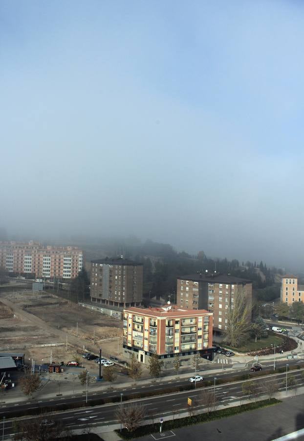 Niebla en Valladolid