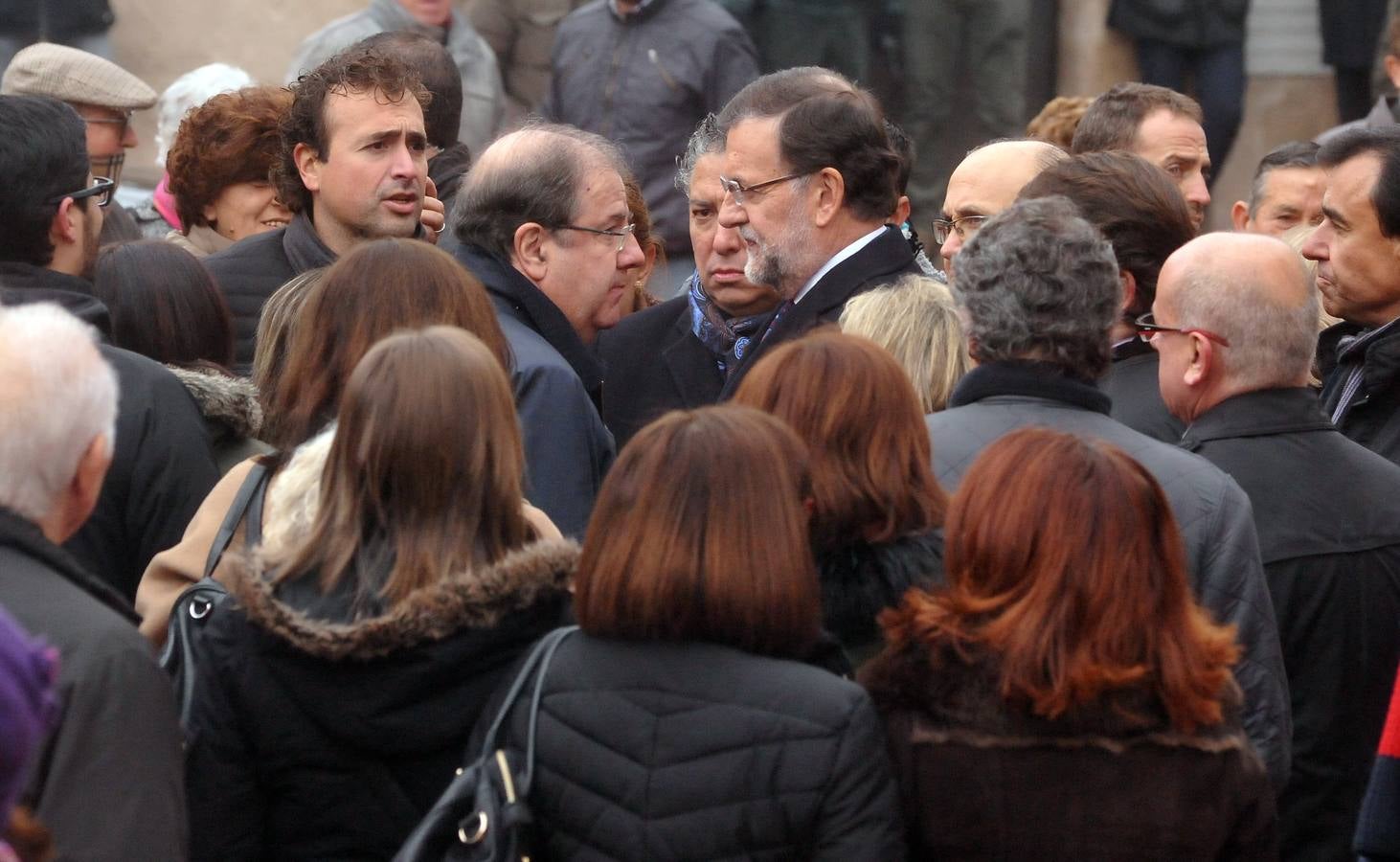 El presidente del Gobierno, Mariano Rajoy, participa en un acto de campaña del PP en Olmedo (Valladolid) 2/2