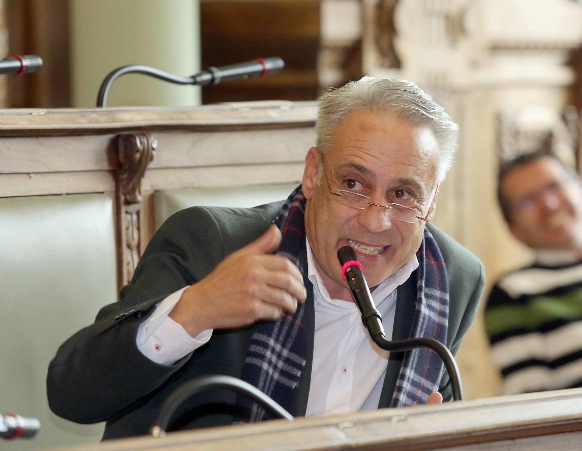 Pleno en el Ayuntamiento de Valladolid