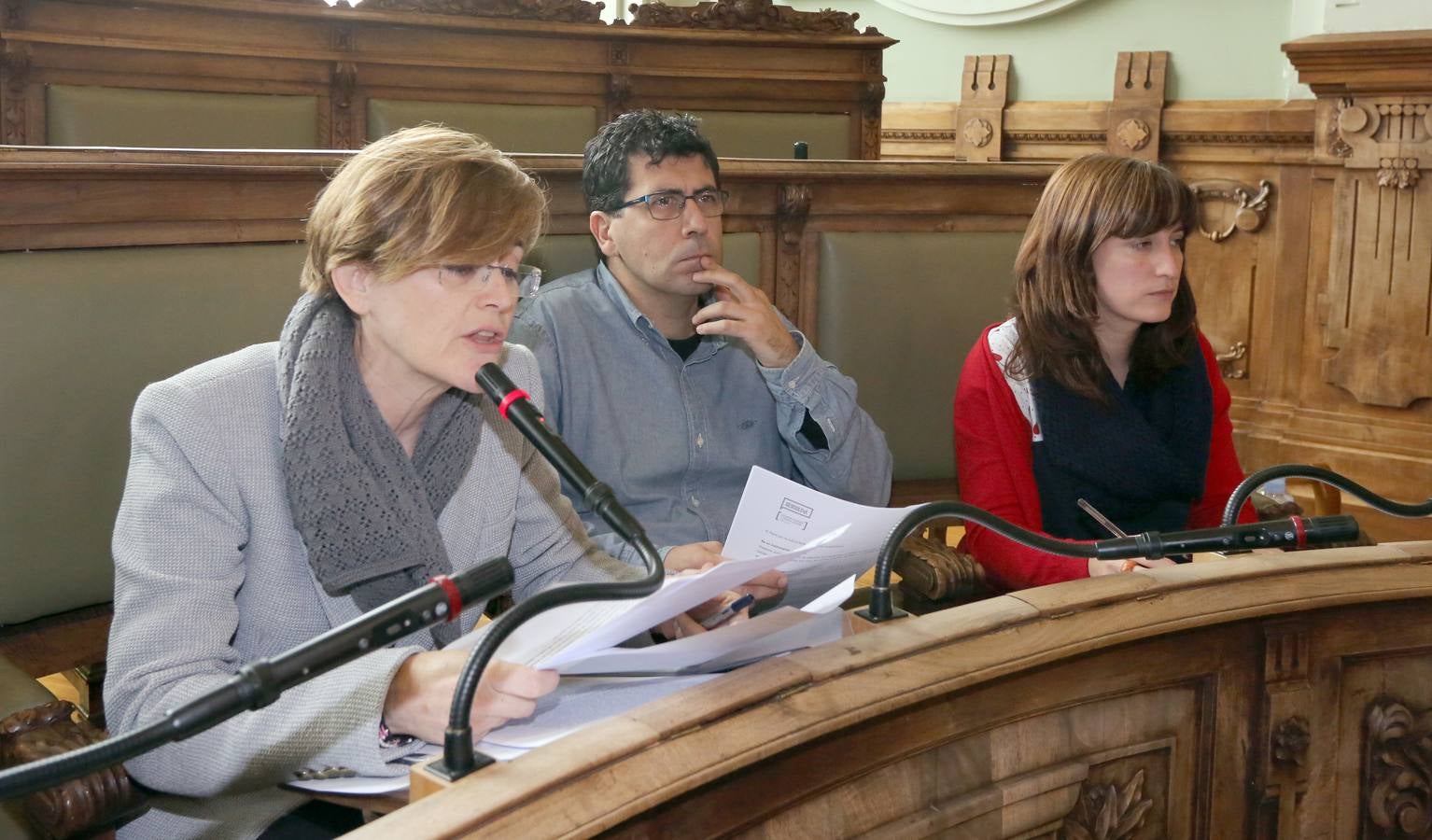 Pleno en el Ayuntamiento de Valladolid