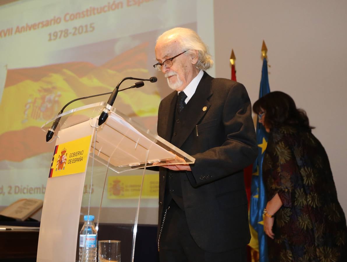 Conmemoración del 37 aniversario de la Constitución Española en Valladolid