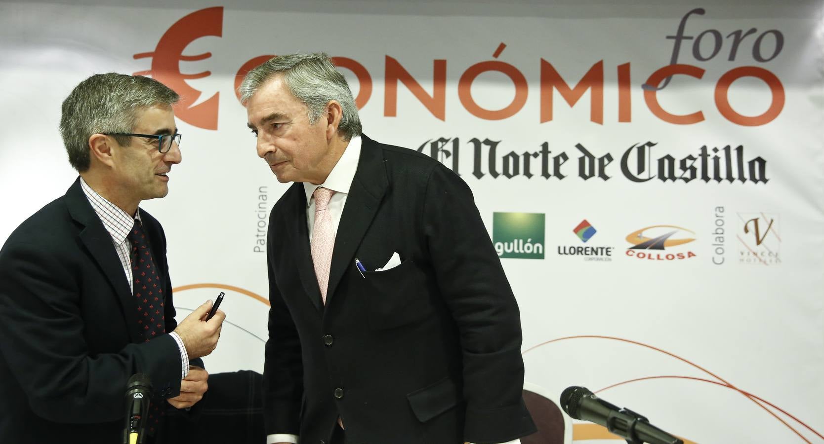 El presidente del Círculo de Empresarios, Javier Vega de Seoane, en el Foro Económico de El Norte de Castilla