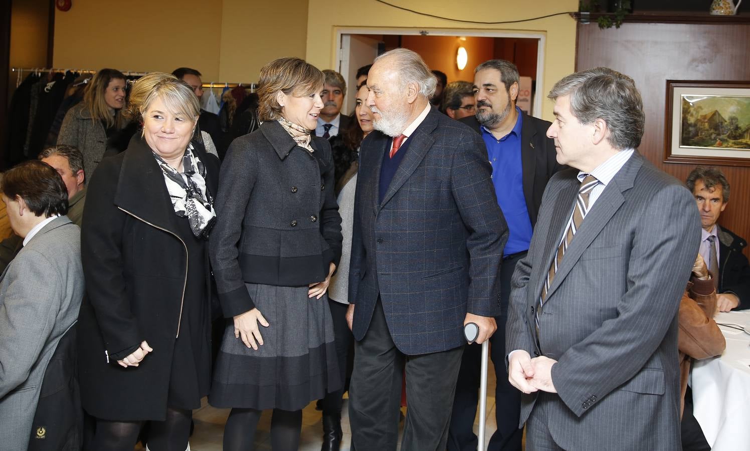 La ministra de Agricultura, Isabel García Tejerina, en el Foro Económico de El Norte de Castilla celebrado en Aguilar de Campoo (Palencia)