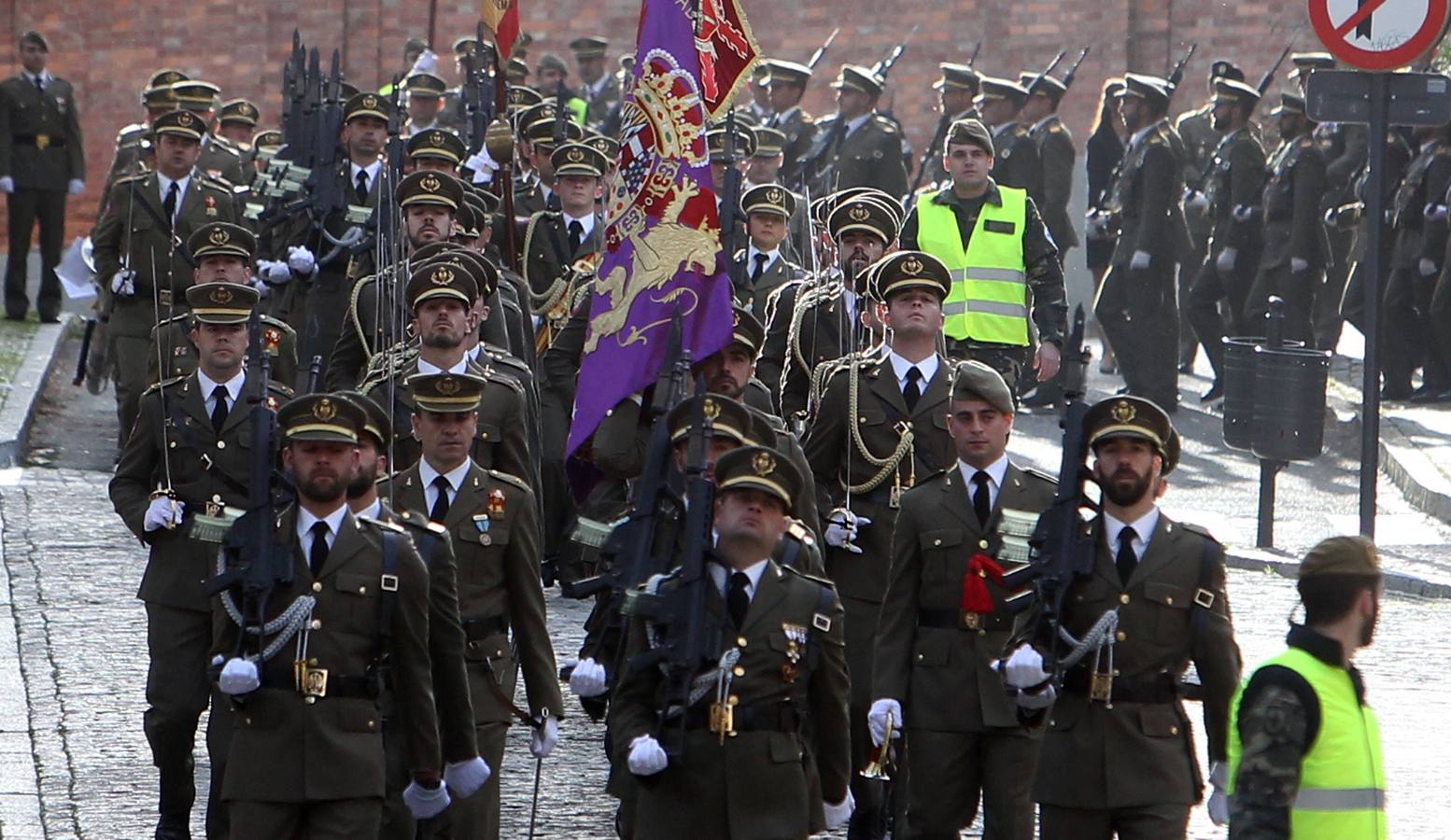 Los artilleros de Segovia celebran Santa Bárbara