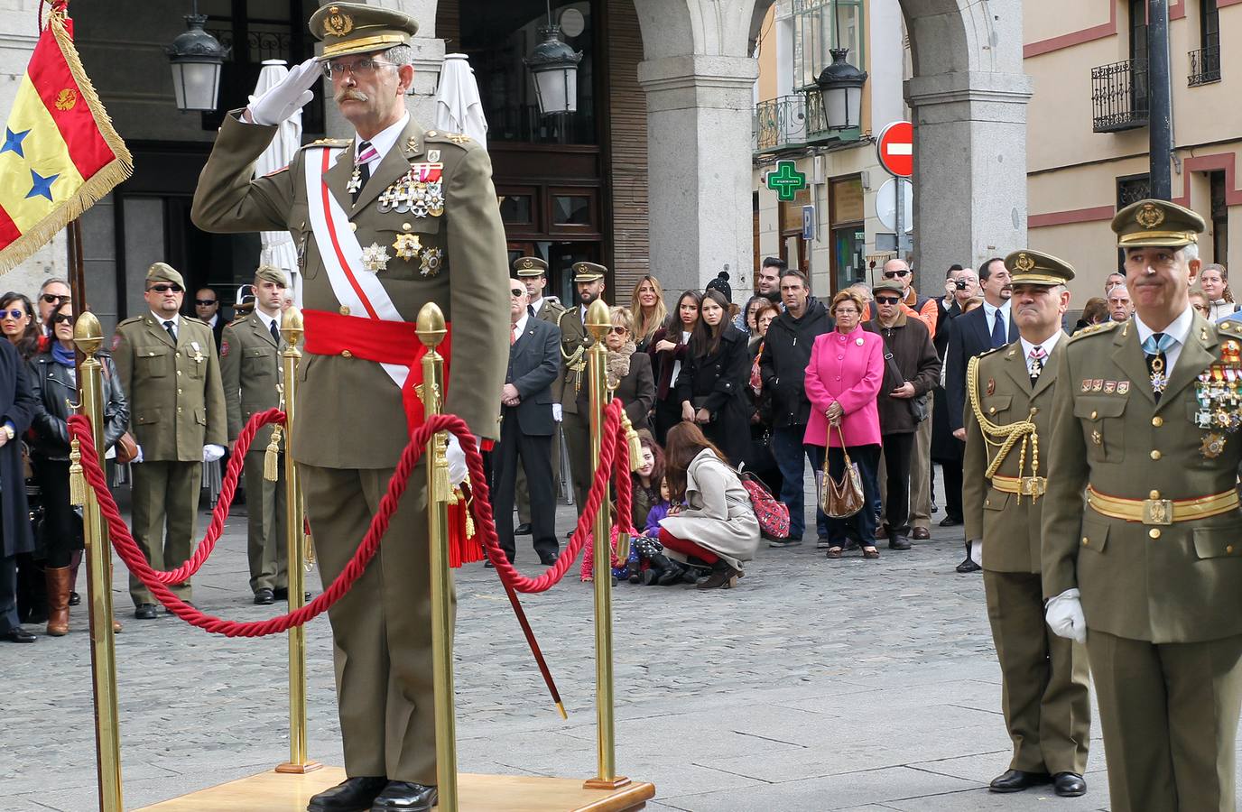 Los artilleros de Segovia celebran Santa Bárbara