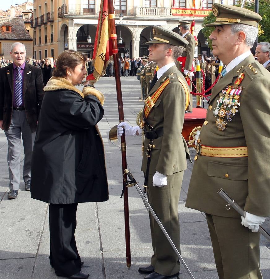 Los artilleros de Segovia celebran Santa Bárbara