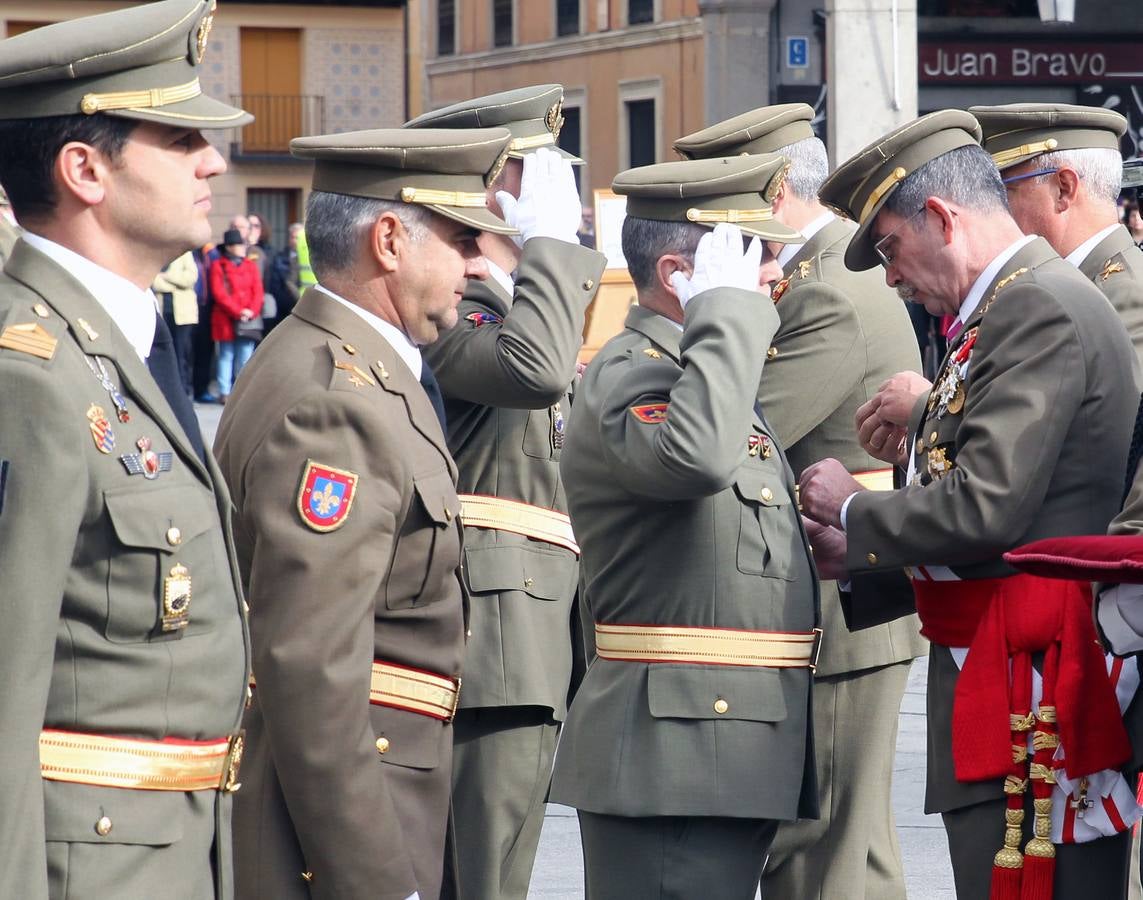 Los artilleros de Segovia celebran Santa Bárbara