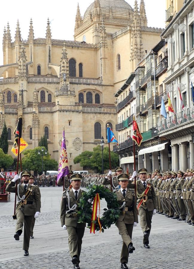 Los artilleros de Segovia celebran Santa Bárbara