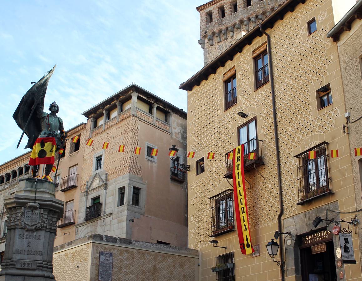 Los artilleros de Segovia celebran Santa Bárbara