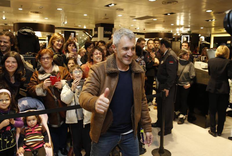 Sergio Dalma firma su último disco en El Corte Inglés