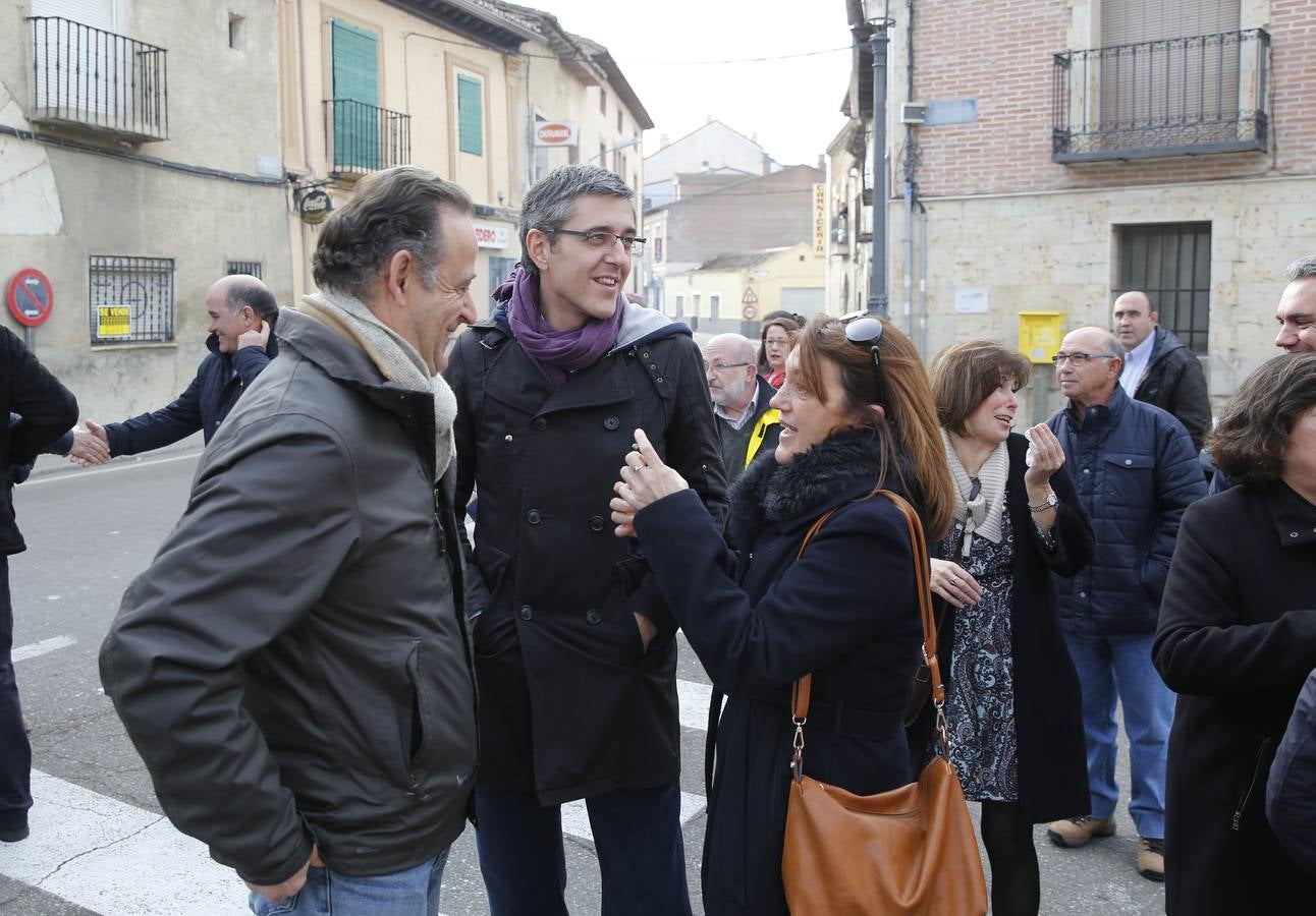 Eduardo Madina visita Cabezón de Pisuerga
