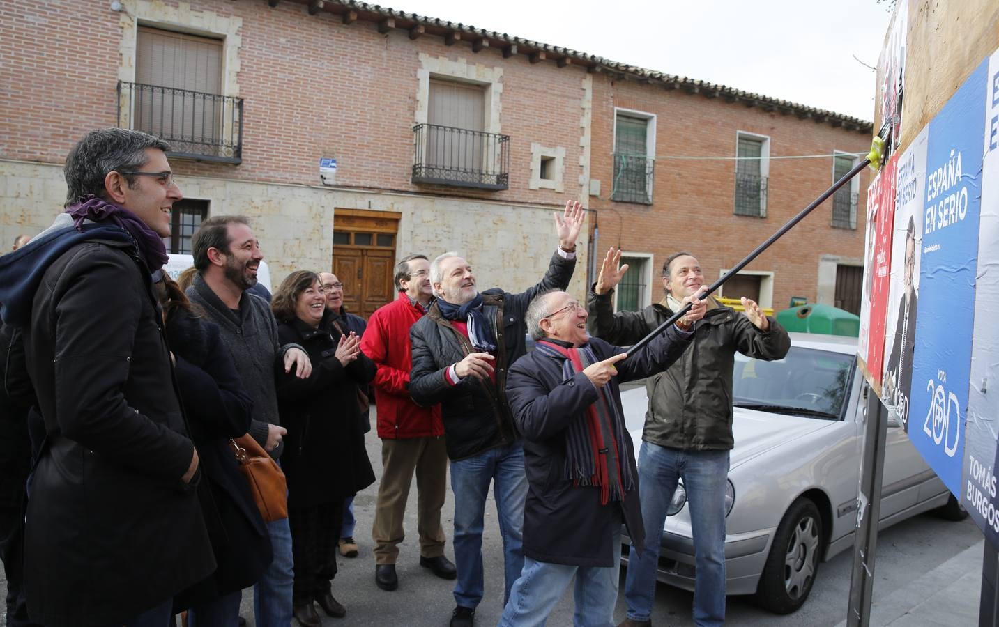 Eduardo Madina visita Cabezón de Pisuerga