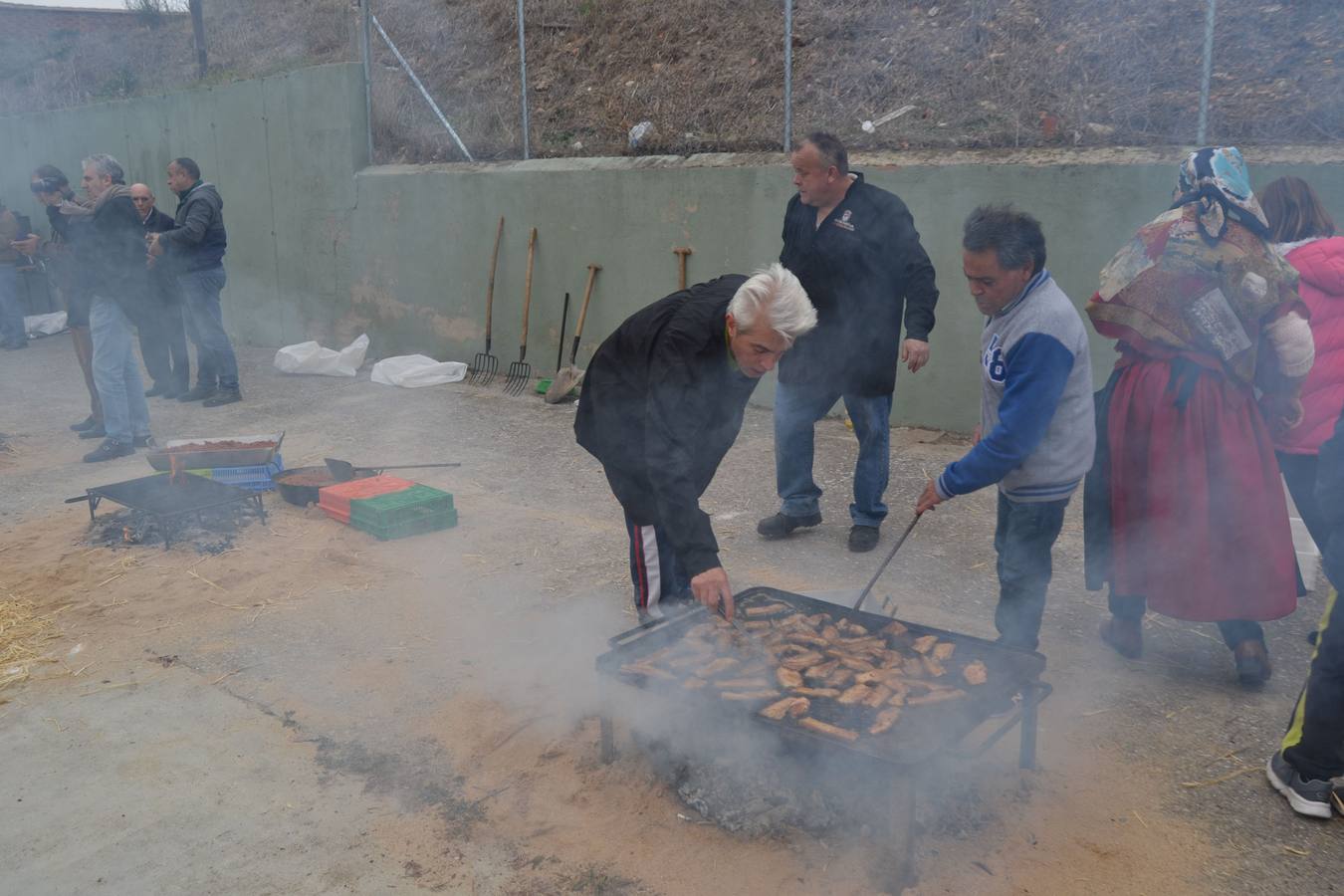 Matanza tradicional en Macotera (Salamanca)