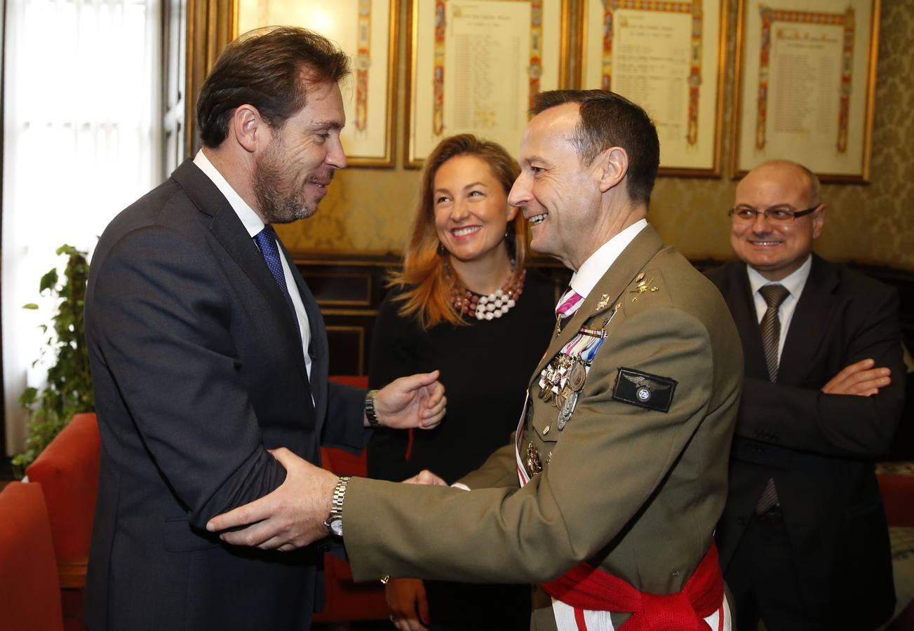 Acto militar en Valladolid con motivo de la Fiesta de la Inmaculada Concepción